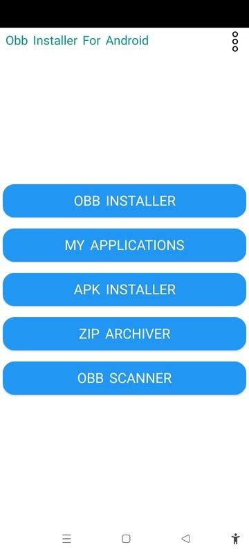 Obb Installer for Android .